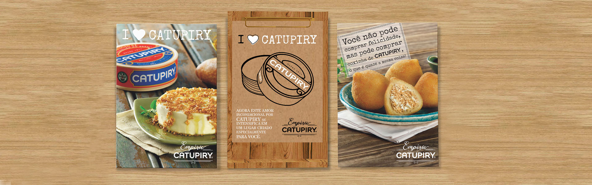 Empório Catupiry – visual identity
